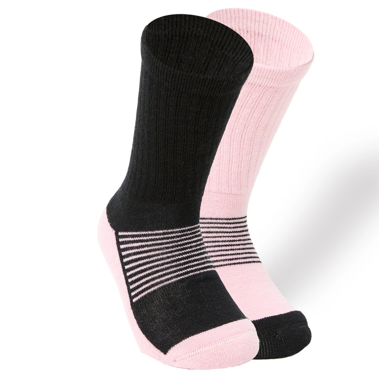 Wool Socks 2-pack Soft Pink